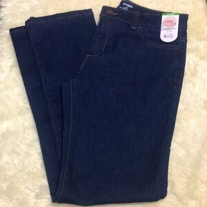 Brand New Girl’s Straight Leg Adjustable Waist Jeans Size 14